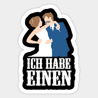 Pleasure Marriage JGA Wedding Ceremony Sause Sticker